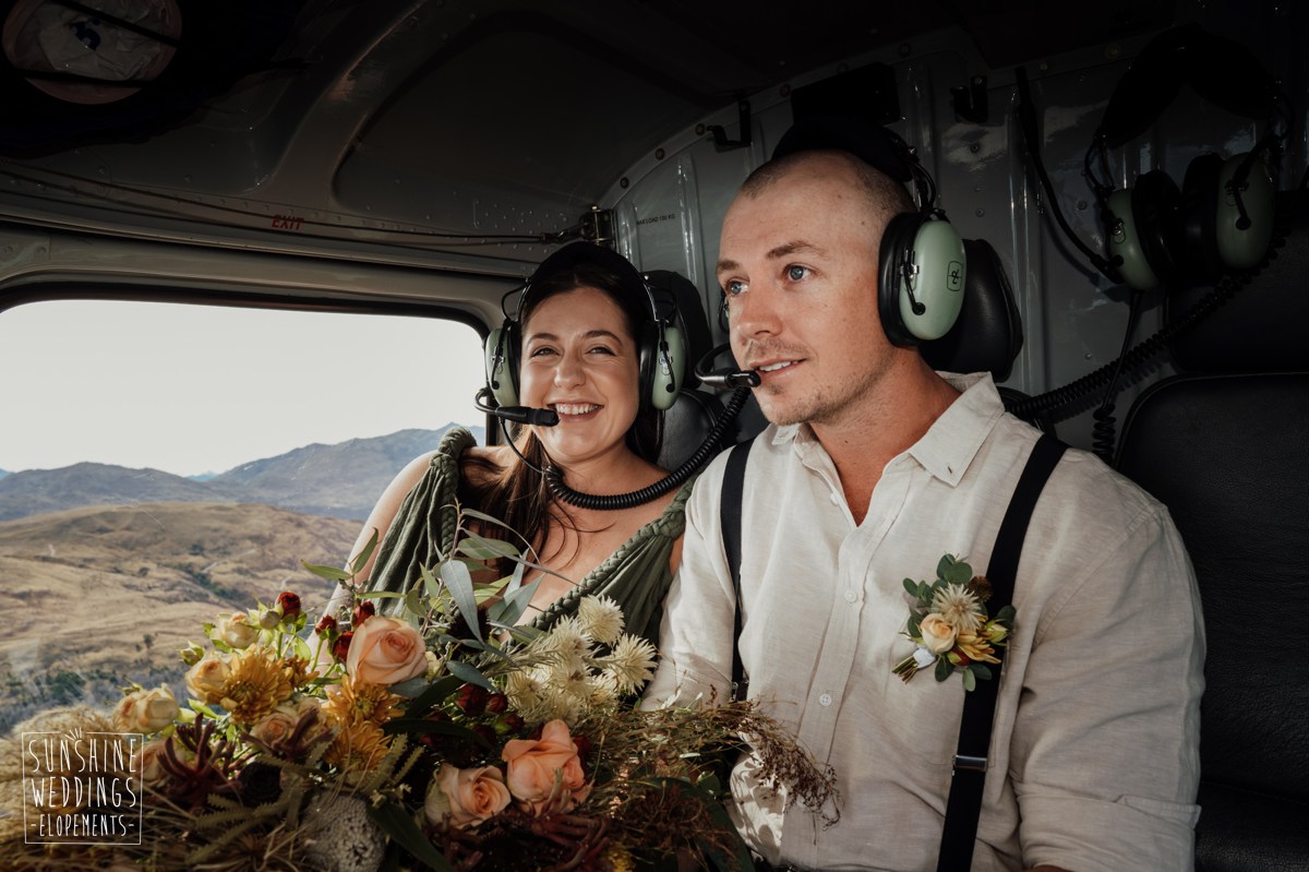 Cecil Peak heliwedding