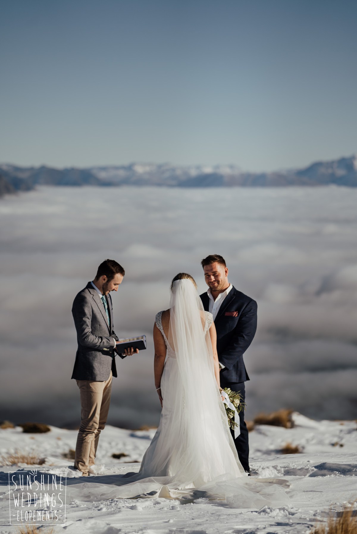 mountain wedding ceremony Andrew Bell