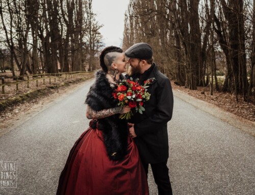 Christienne + Hayden / Earnslaw Burn double landing / Rock n Roll Elopement