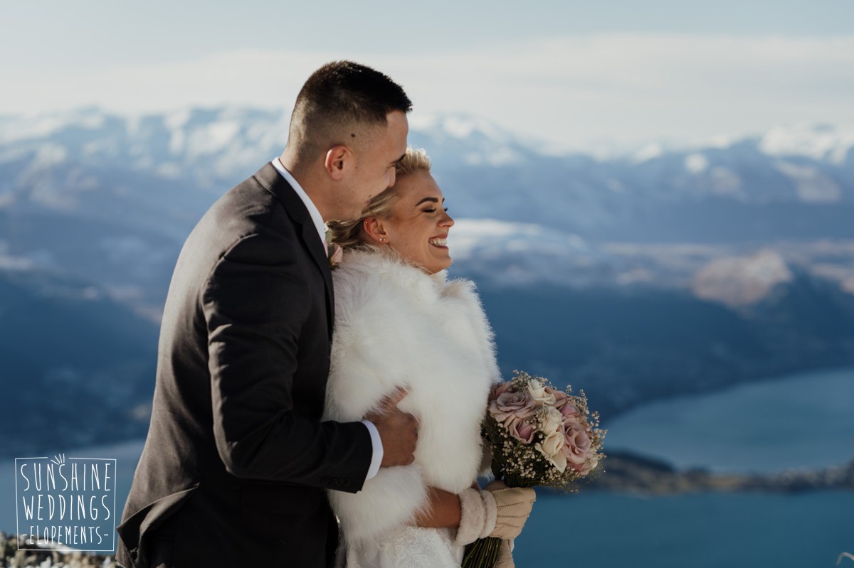 laek wakatipu wedding scenery