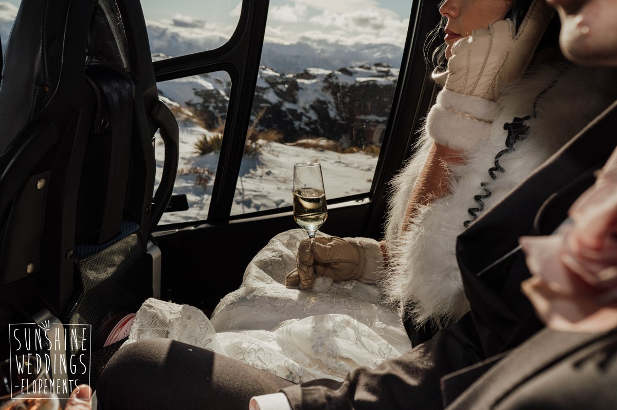 helicopter wedding queenstown