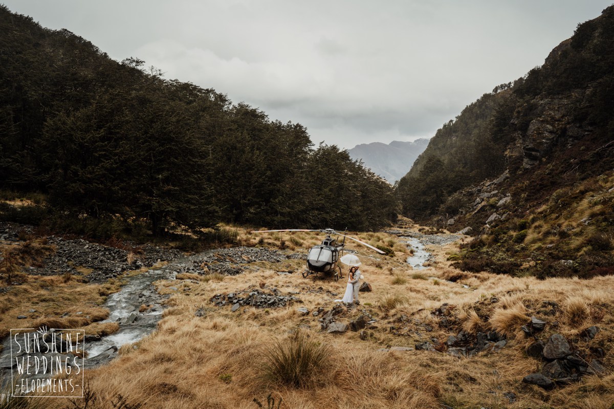 mountain elopement new zealand