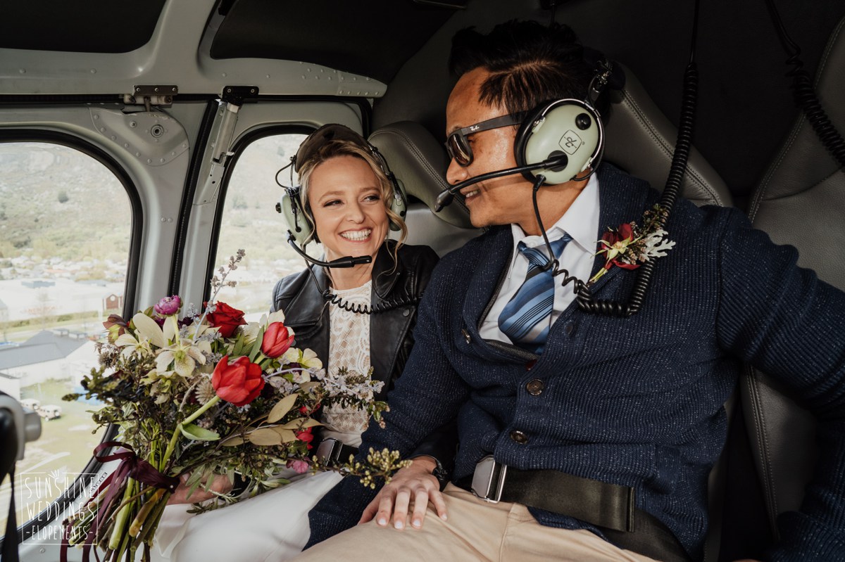 helicopter wedding Queenstown