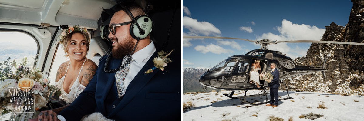 nz heliwedding