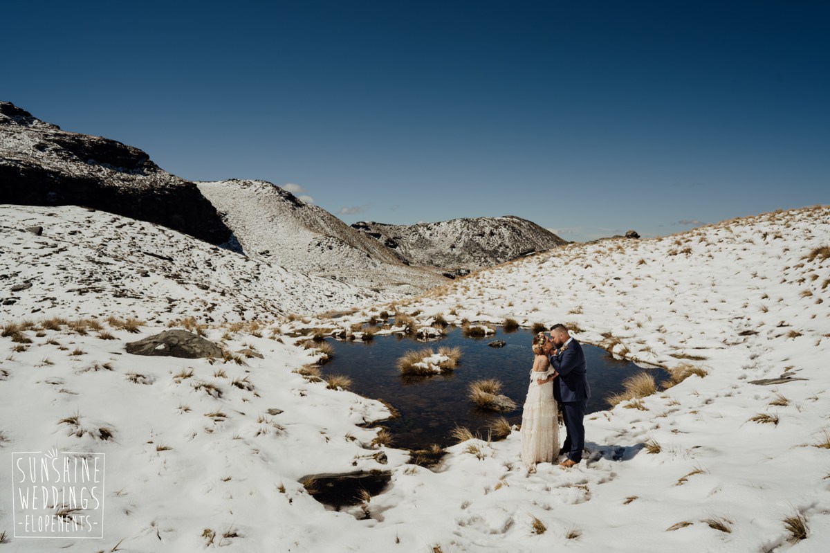 garden spur snow wedding