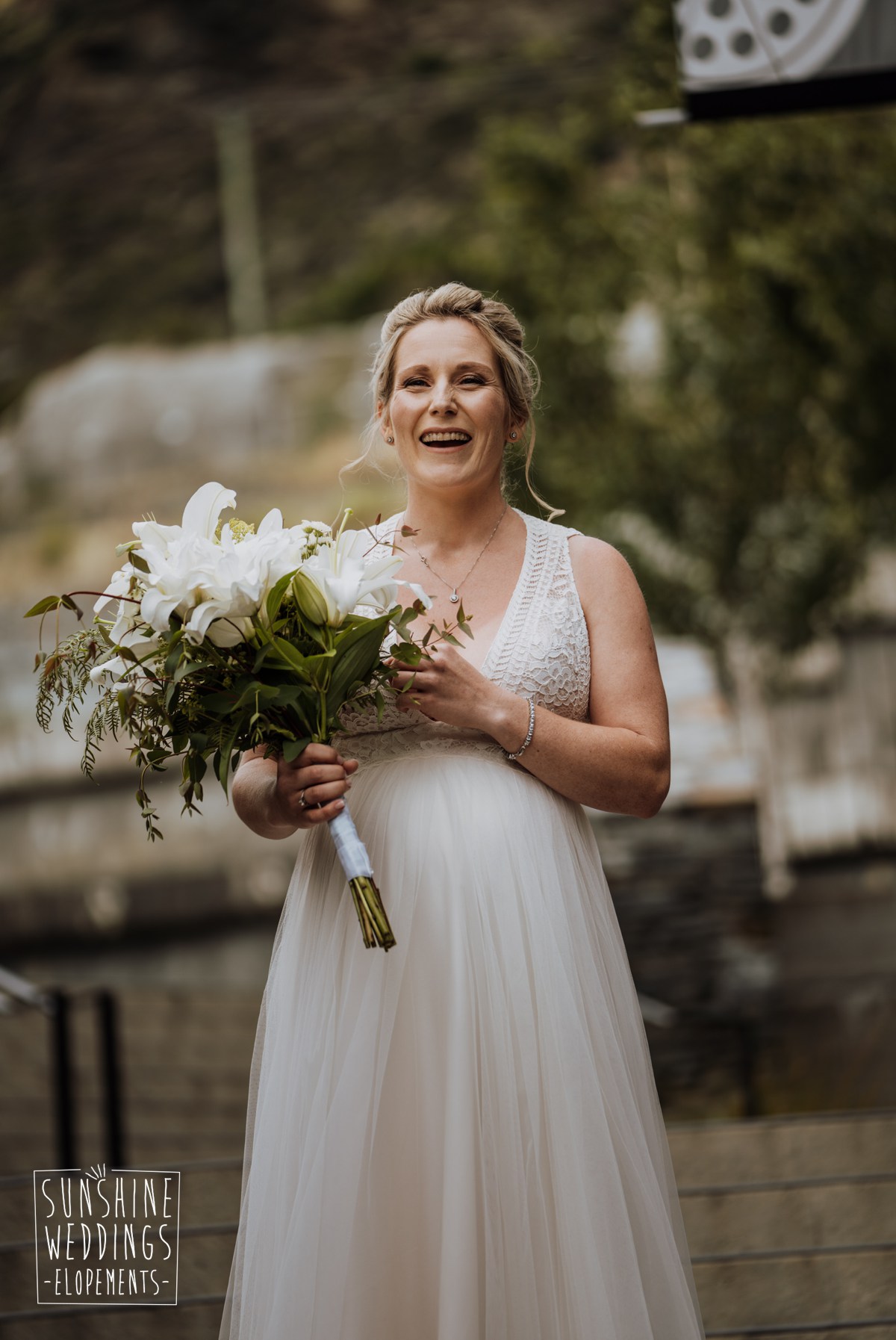 Queenstown first look wedding photography