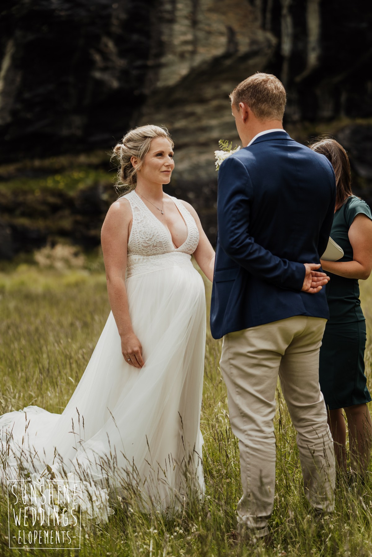 earnslaw burn mountain wedding