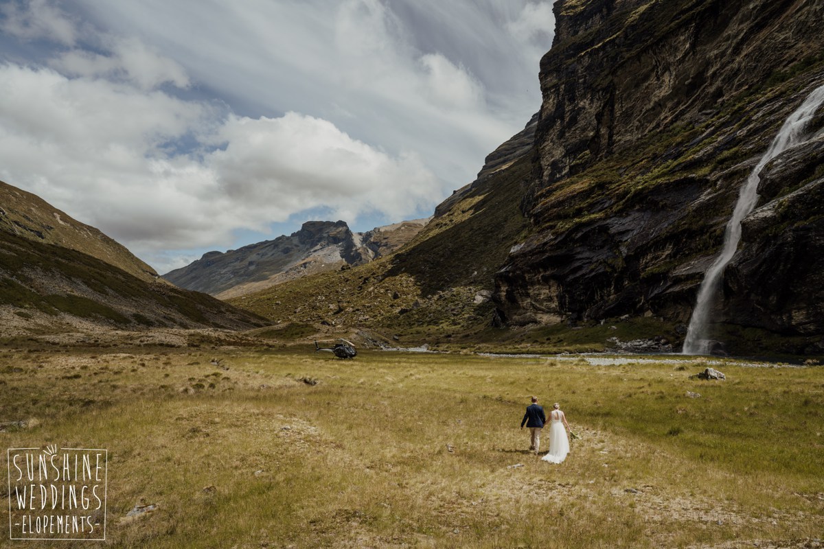 heliwedding queenstown