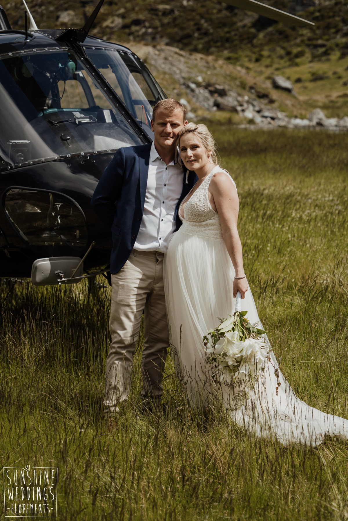 helicopter mountain wedding packages