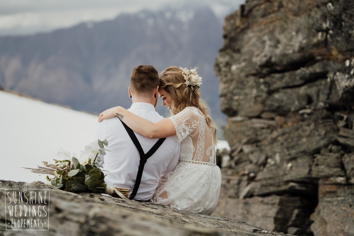 mountaintop elopement