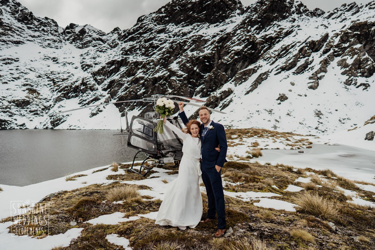 helicopter wedding queenstown