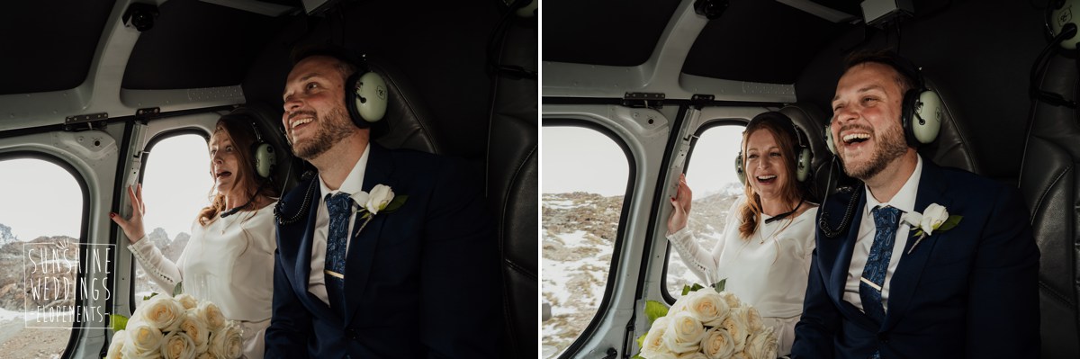 helicopter elopement queenstown