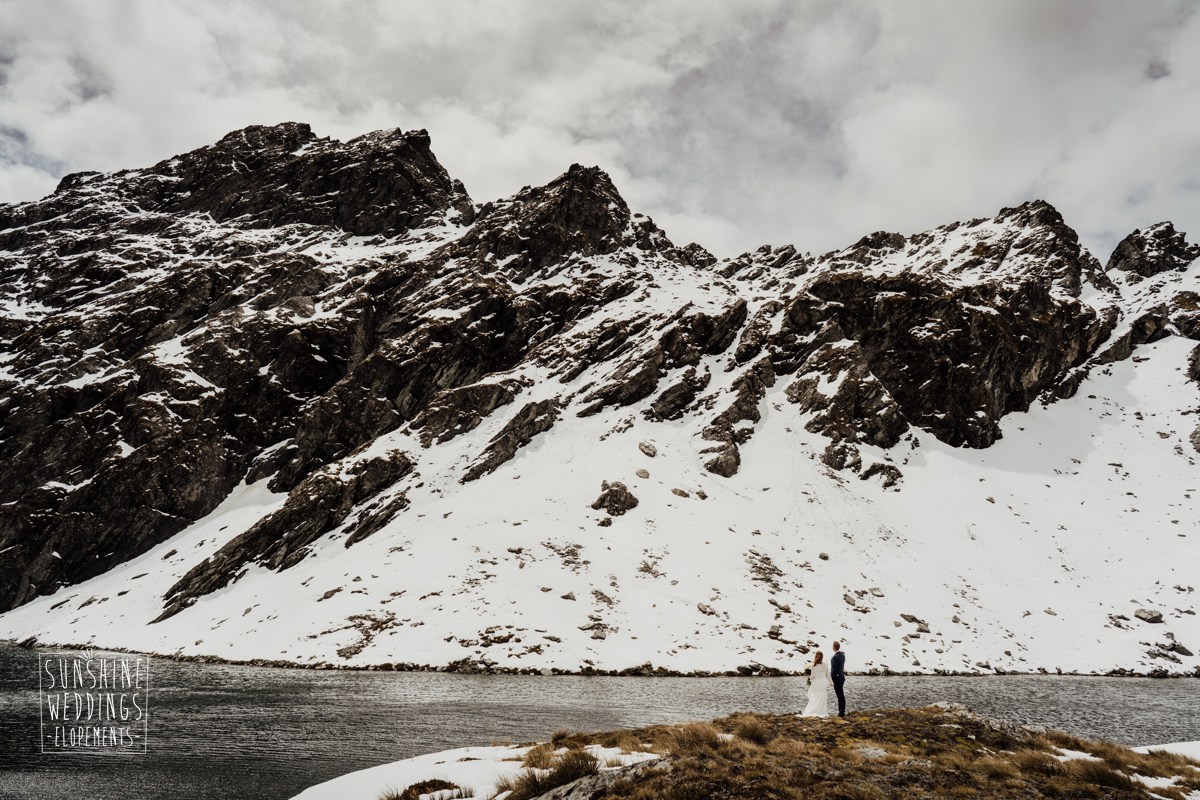 lake isobel heliwedding