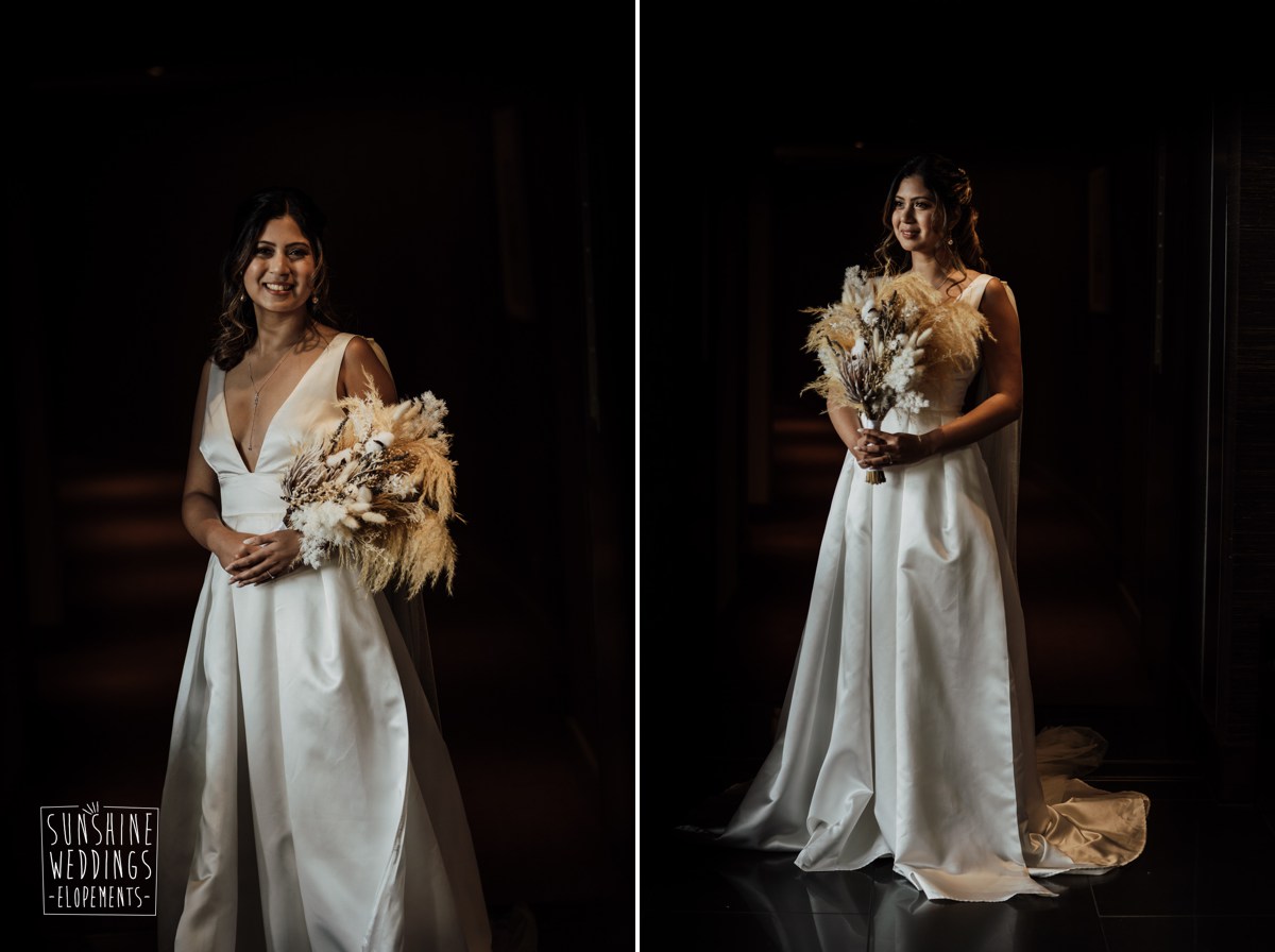 Bride at The Hilton Queenstown