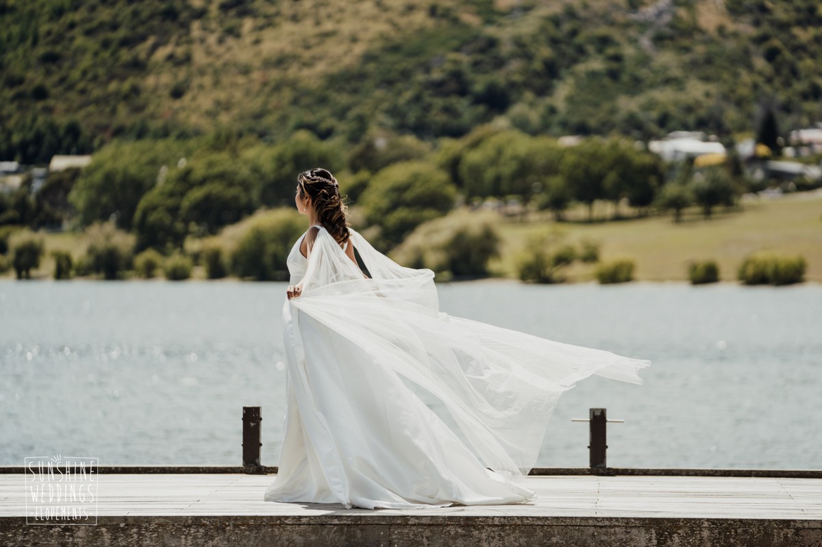 bride the hilton queenstown