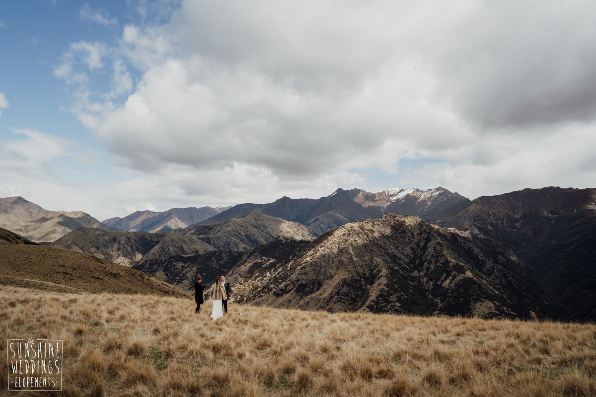 queenstonw mountain elopement