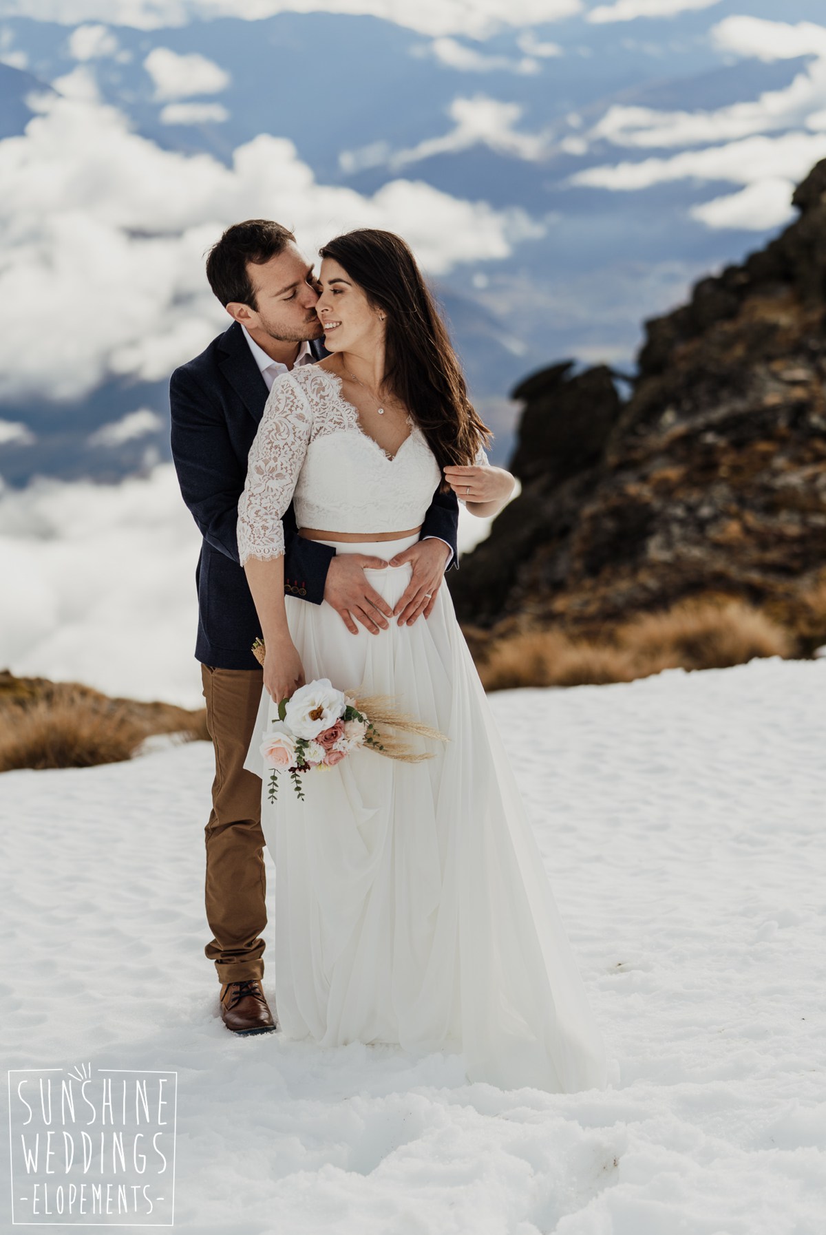 beautiful elopement wedding photography