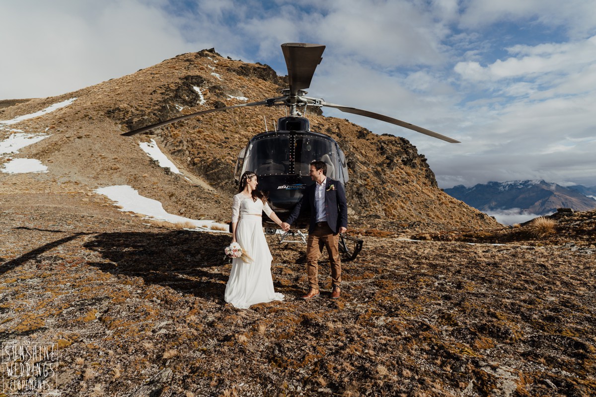 heli wedding nz
