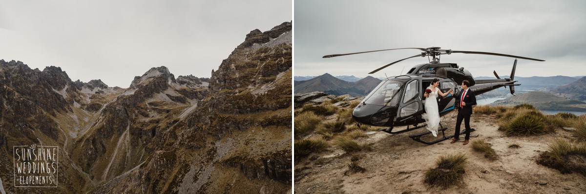 cecil peak heliwedding