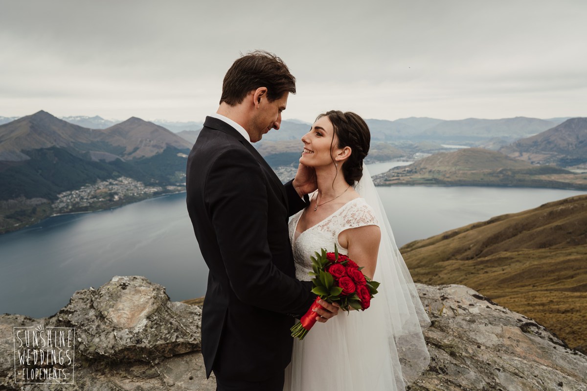 elopement on cecil peak queenstown