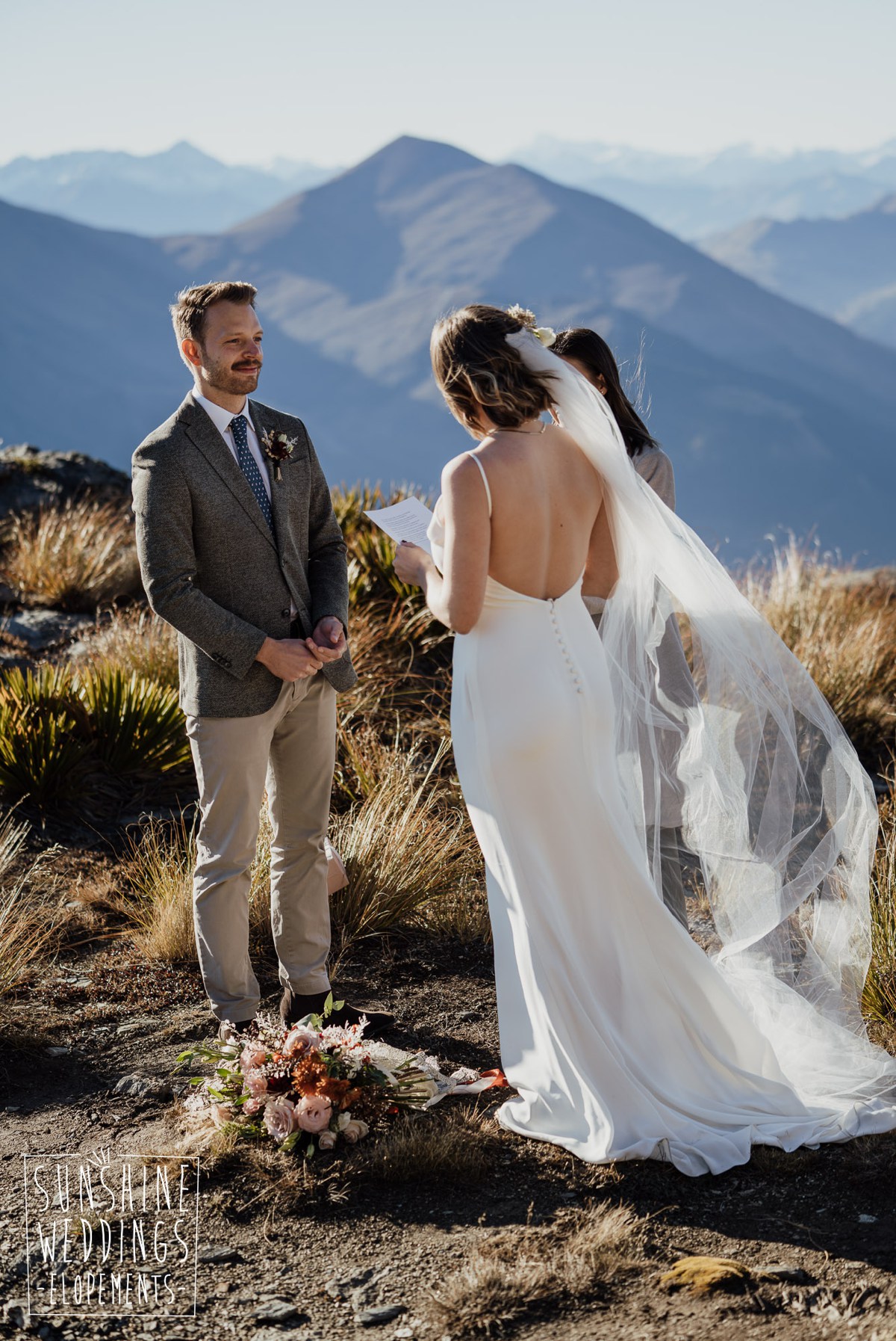 helicopter wedding nz