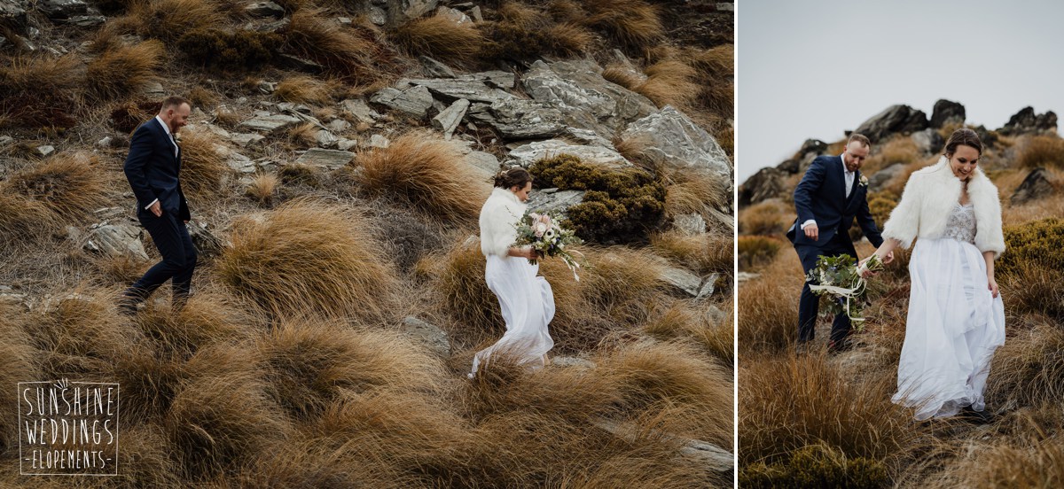 winter elopement queenstown