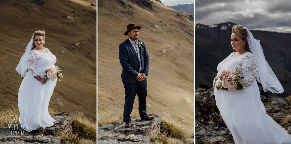 groom mountain elopement