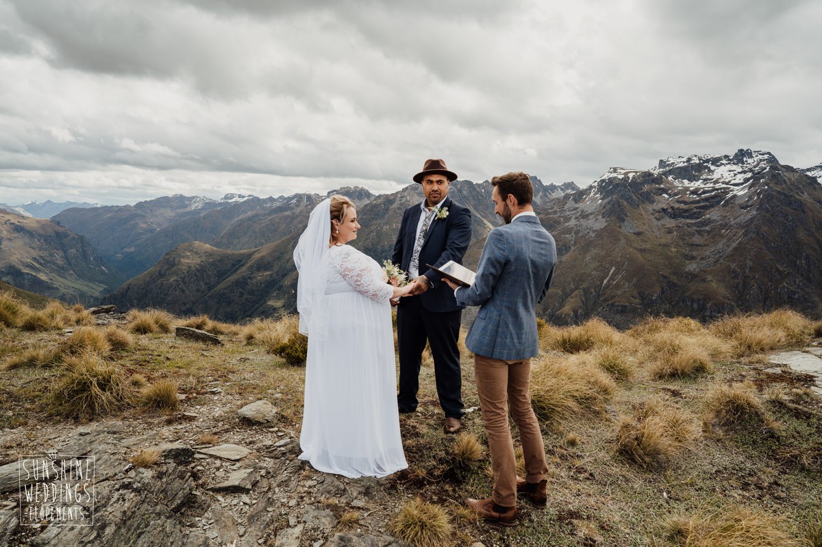 mountain wedding package nz