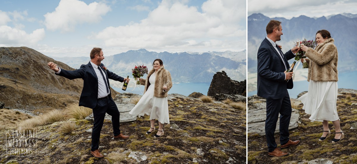 pop the bubbles queenstown wedding