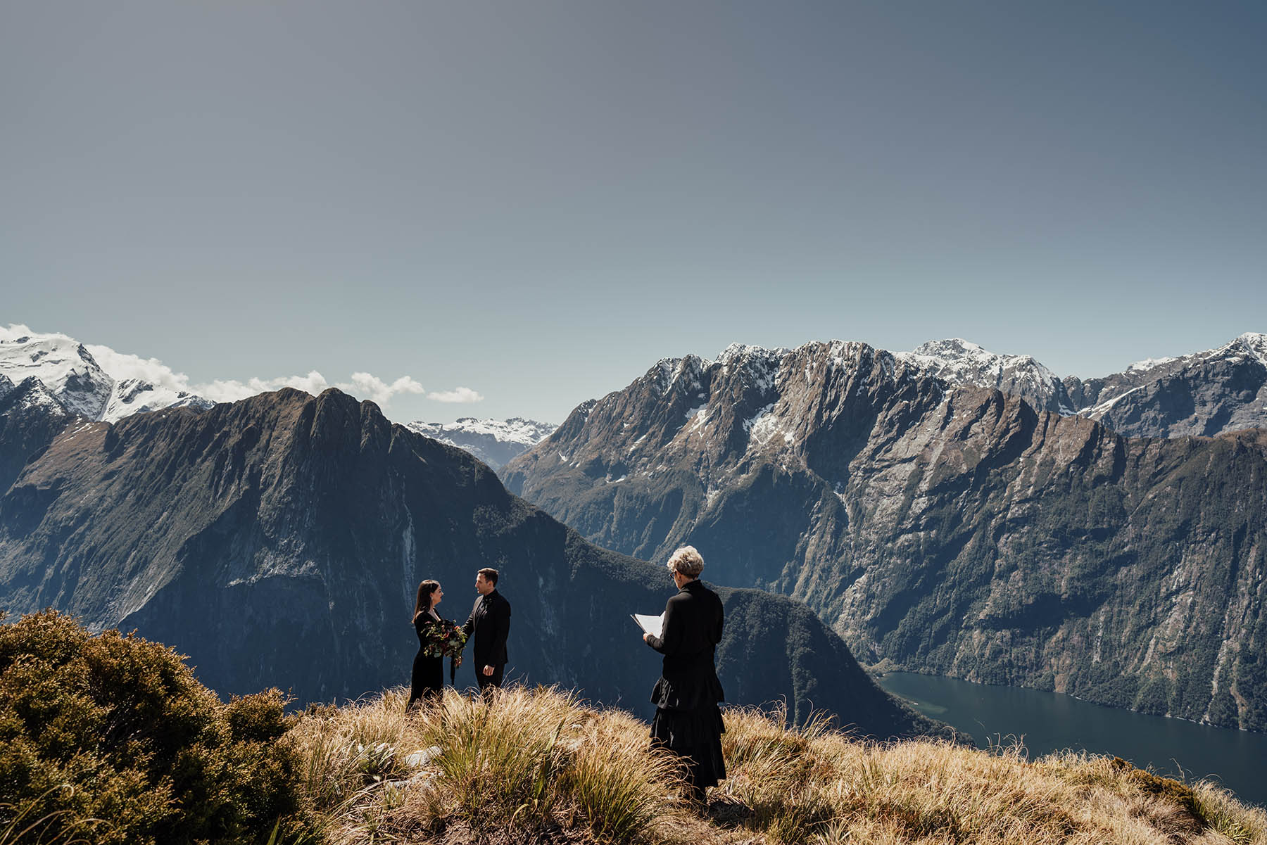 Mitre Peak wedding