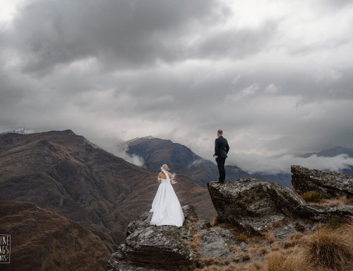 Danelle + Scott / Rain and Rainbows / Vanguard Peak