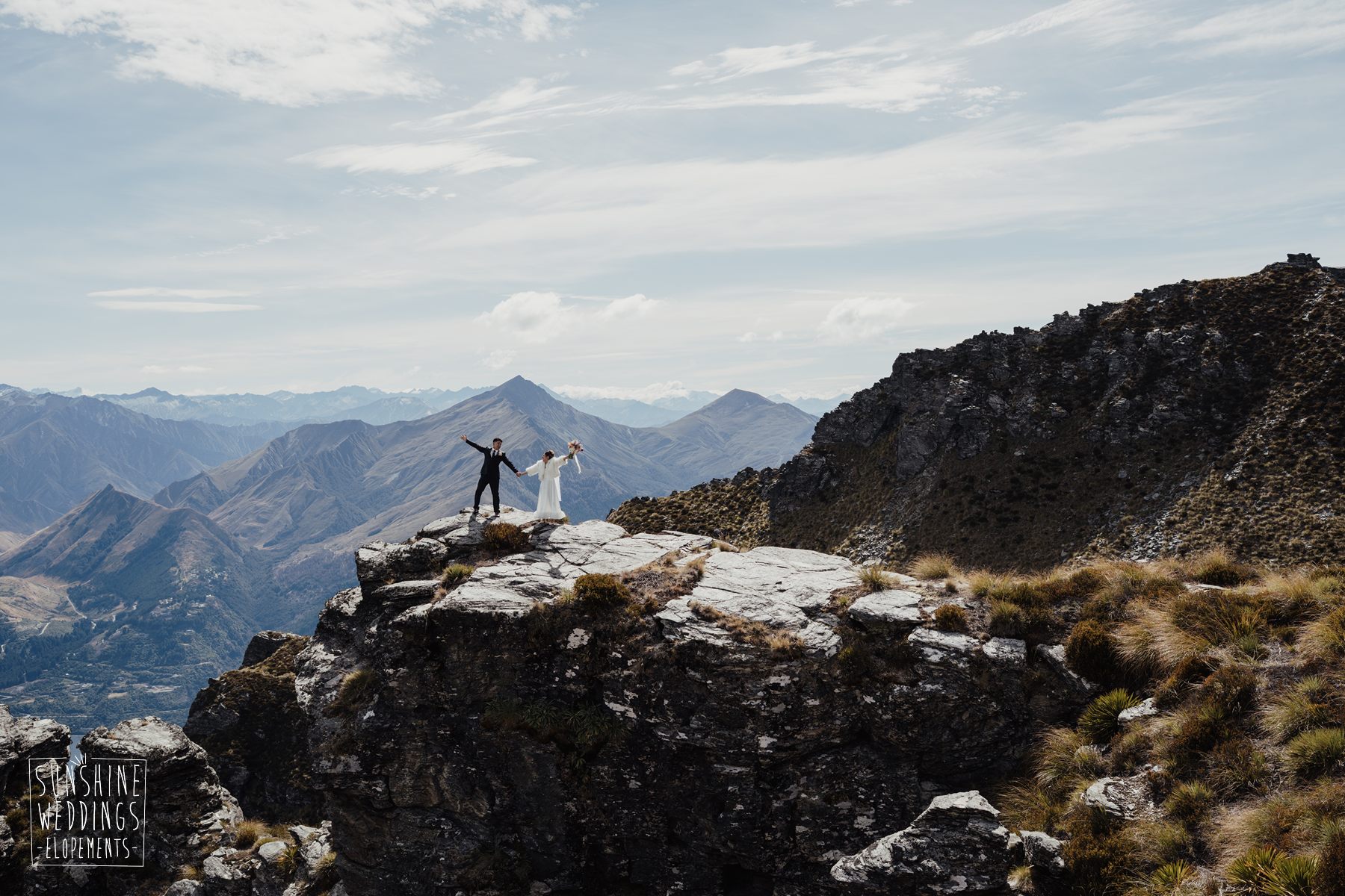 autumn elopement in Queenstown NZ